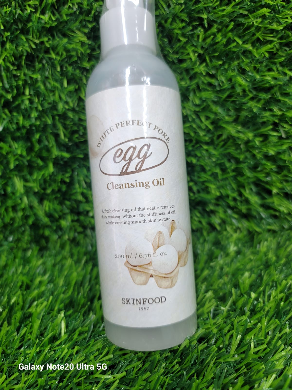 White perfect pore egg cleansing oil, 200ml